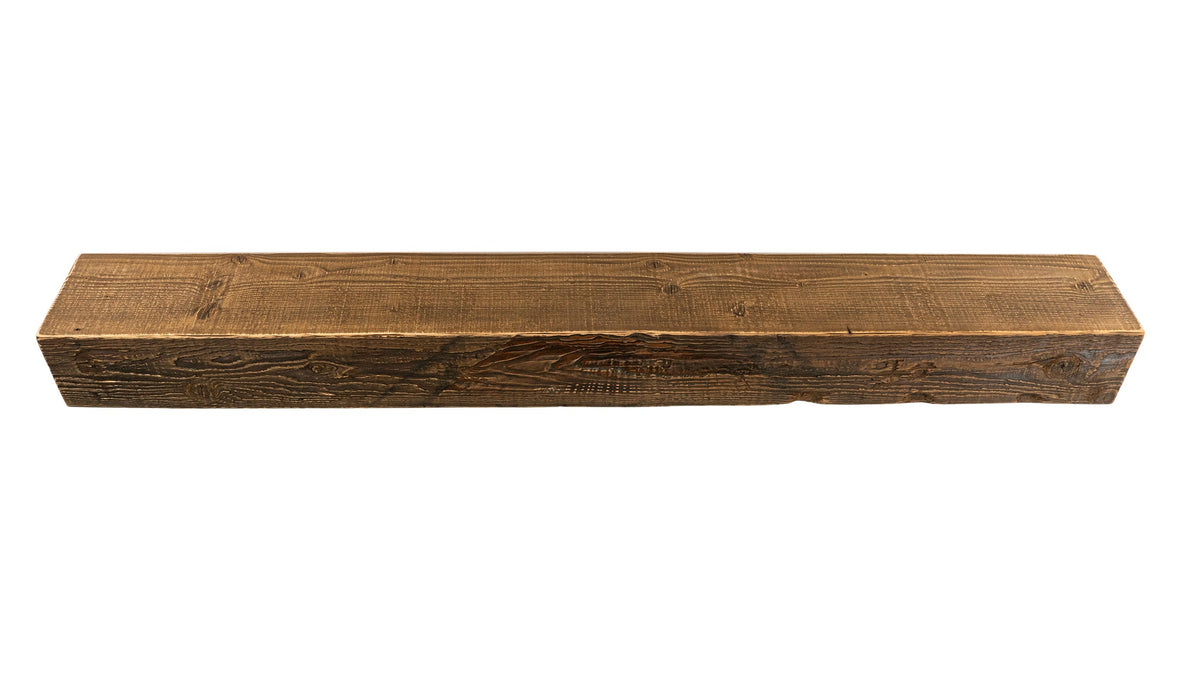 Reclaimed Wood Fireplace Mantel - Dakota Timber Co - Fireplace Mantels