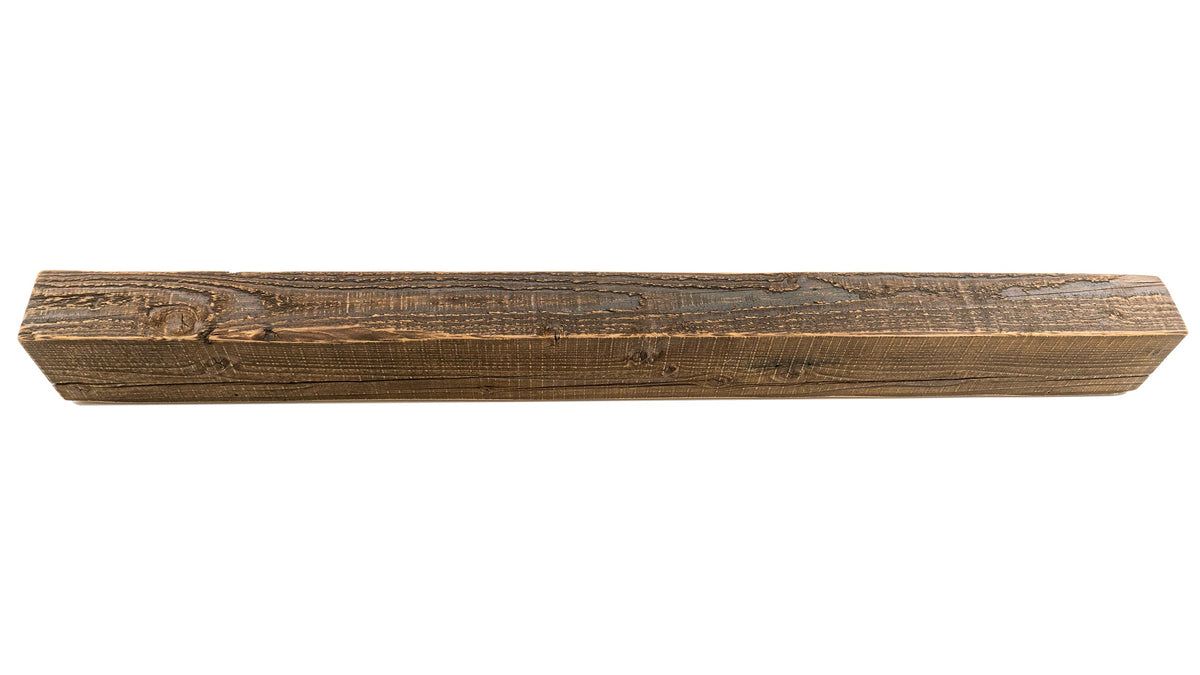 Reclaimed Wood Fireplace Mantel - Dakota Timber Co - Fireplace Mantels