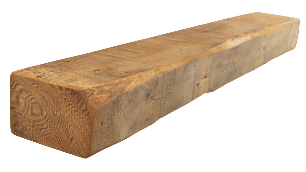 Reclaimed Wood Fireplace Mantel - Dakota Timber Co - Fireplace Mantels