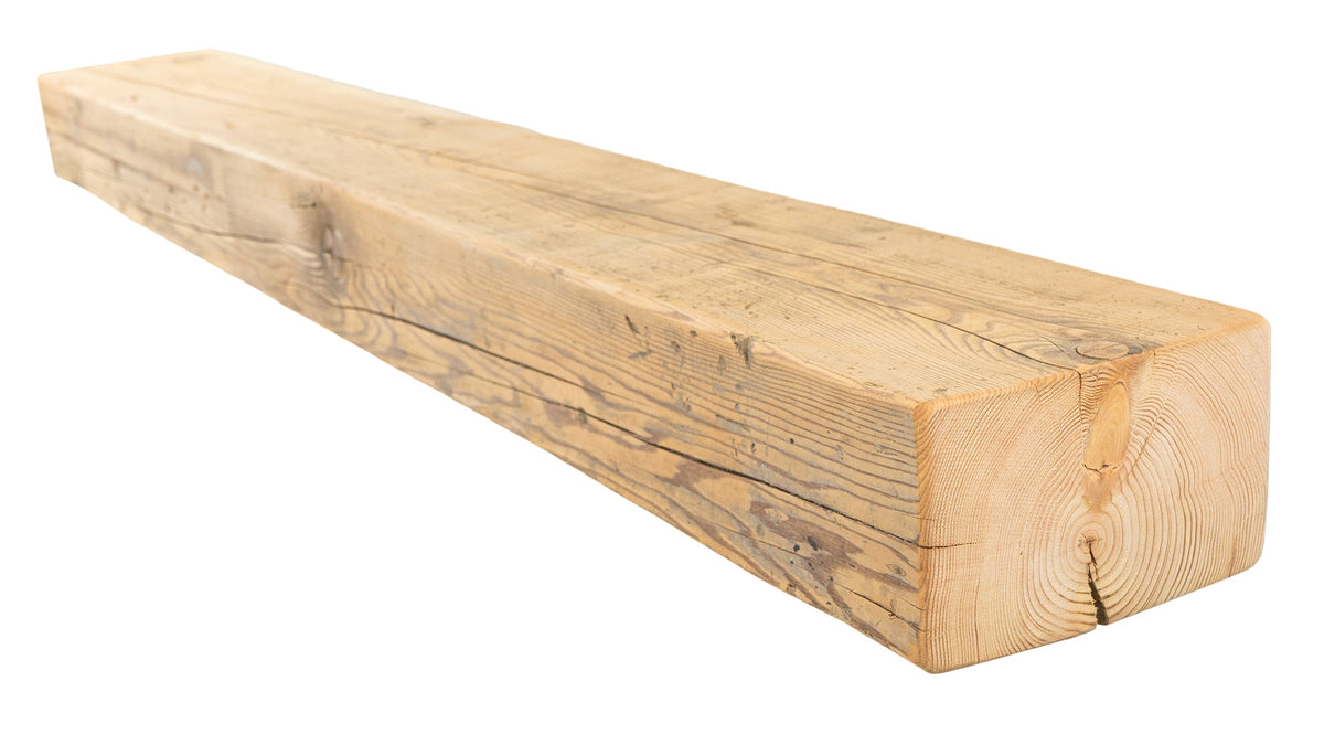 Reclaimed Wood Fireplace Mantel - Dakota Timber Co - Fireplace Mantels