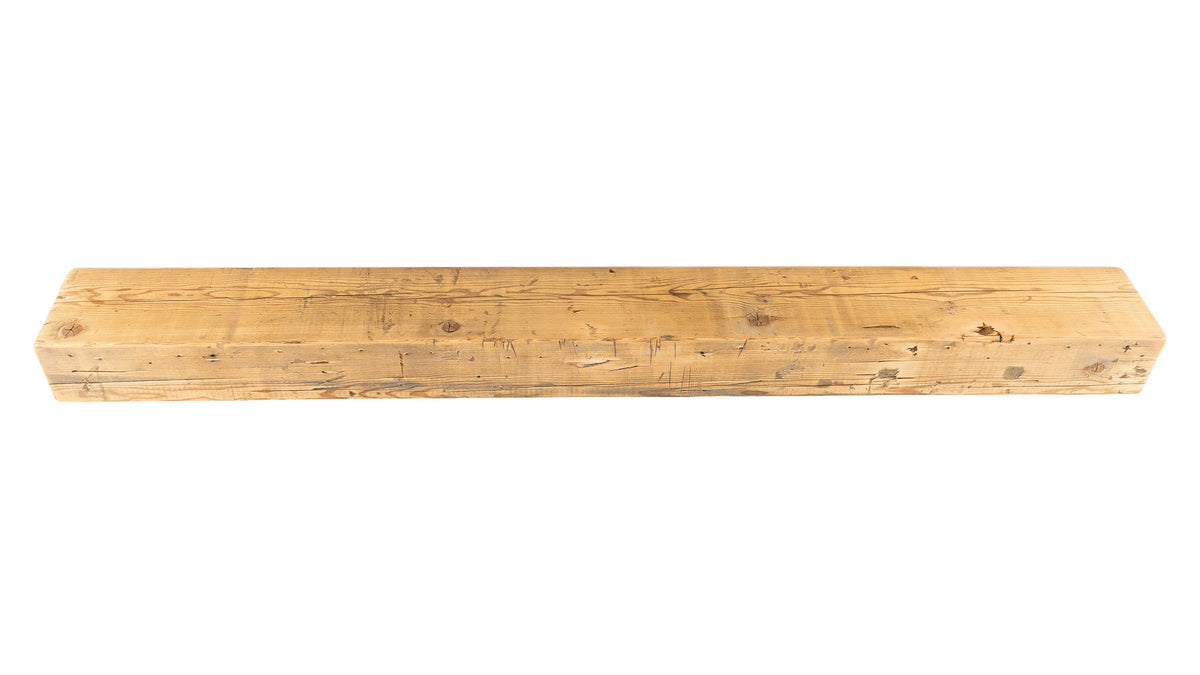 Reclaimed Wood Fireplace Mantel - Dakota Timber Co - Fireplace Mantels