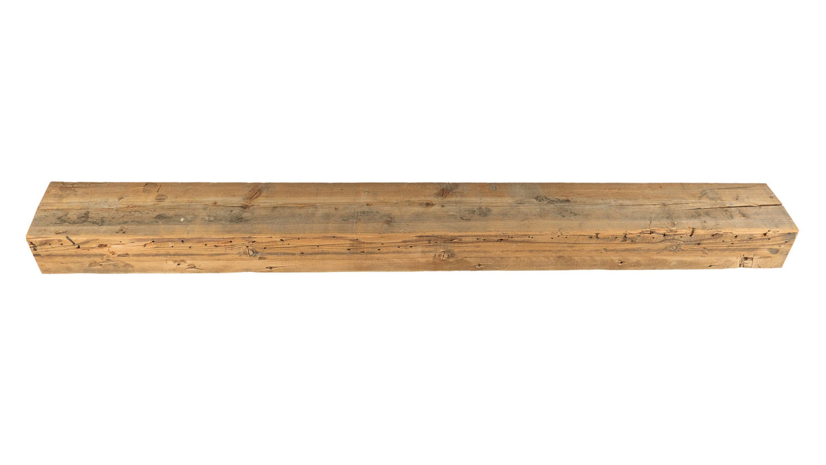 Reclaimed Wood Fireplace Mantel - Dakota Timber Co - Fireplace Mantels