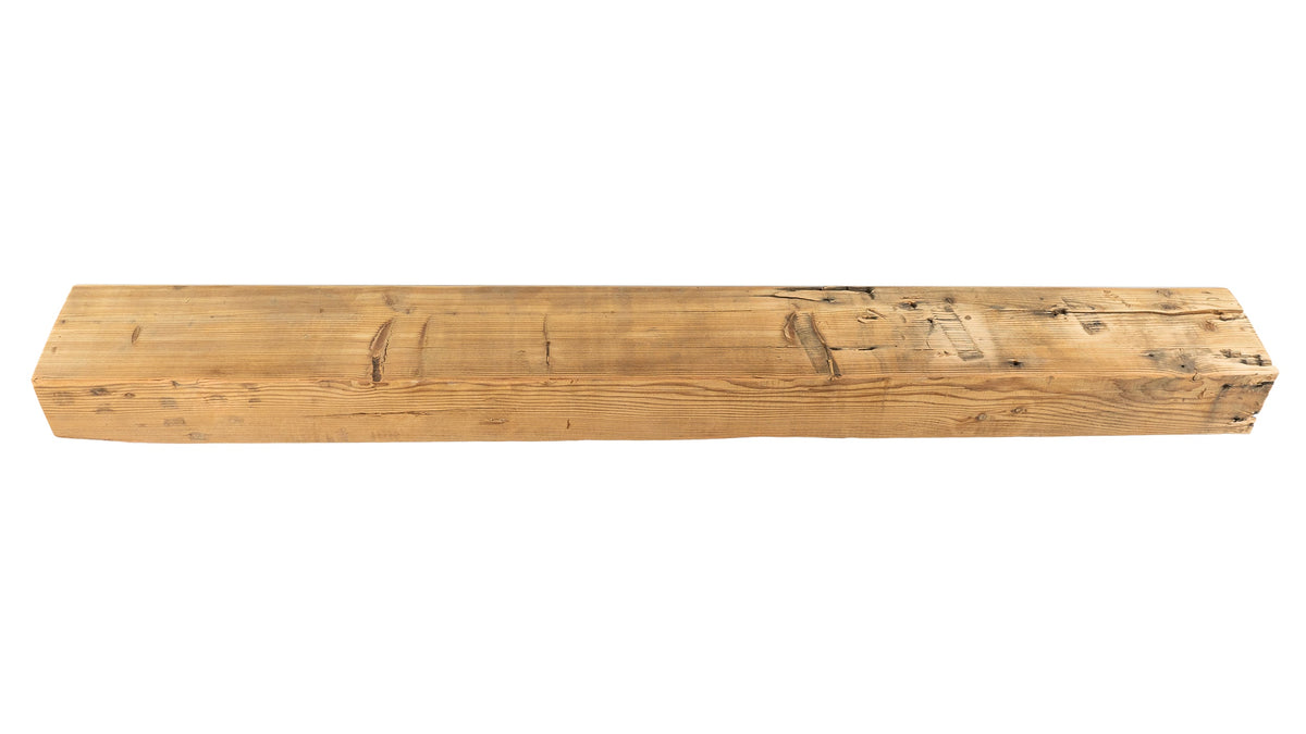 Reclaimed Wood Fireplace Mantel - Dakota Timber Co - Fireplace Mantels