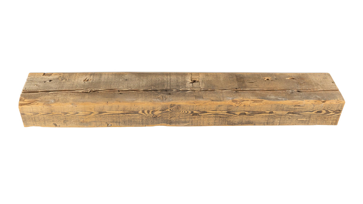 Reclaimed Wood Fireplace Mantel - Dakota Timber Co - Fireplace Mantels