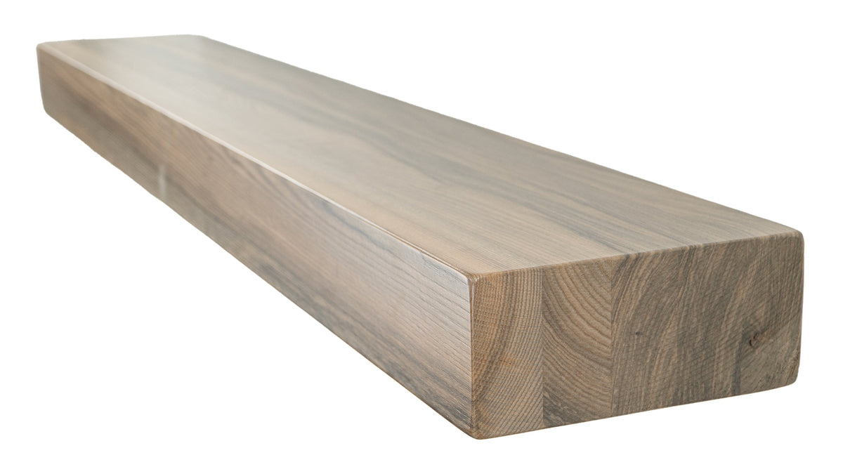 Urban Hardwood Wood Fireplace Mantel - Dakota Timber Co - Fireplace Mantels