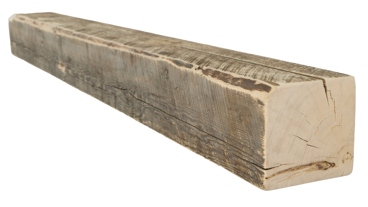 Reclaimed Wood Fireplace Mantel - Dakota Timber Co - Fireplace Mantels