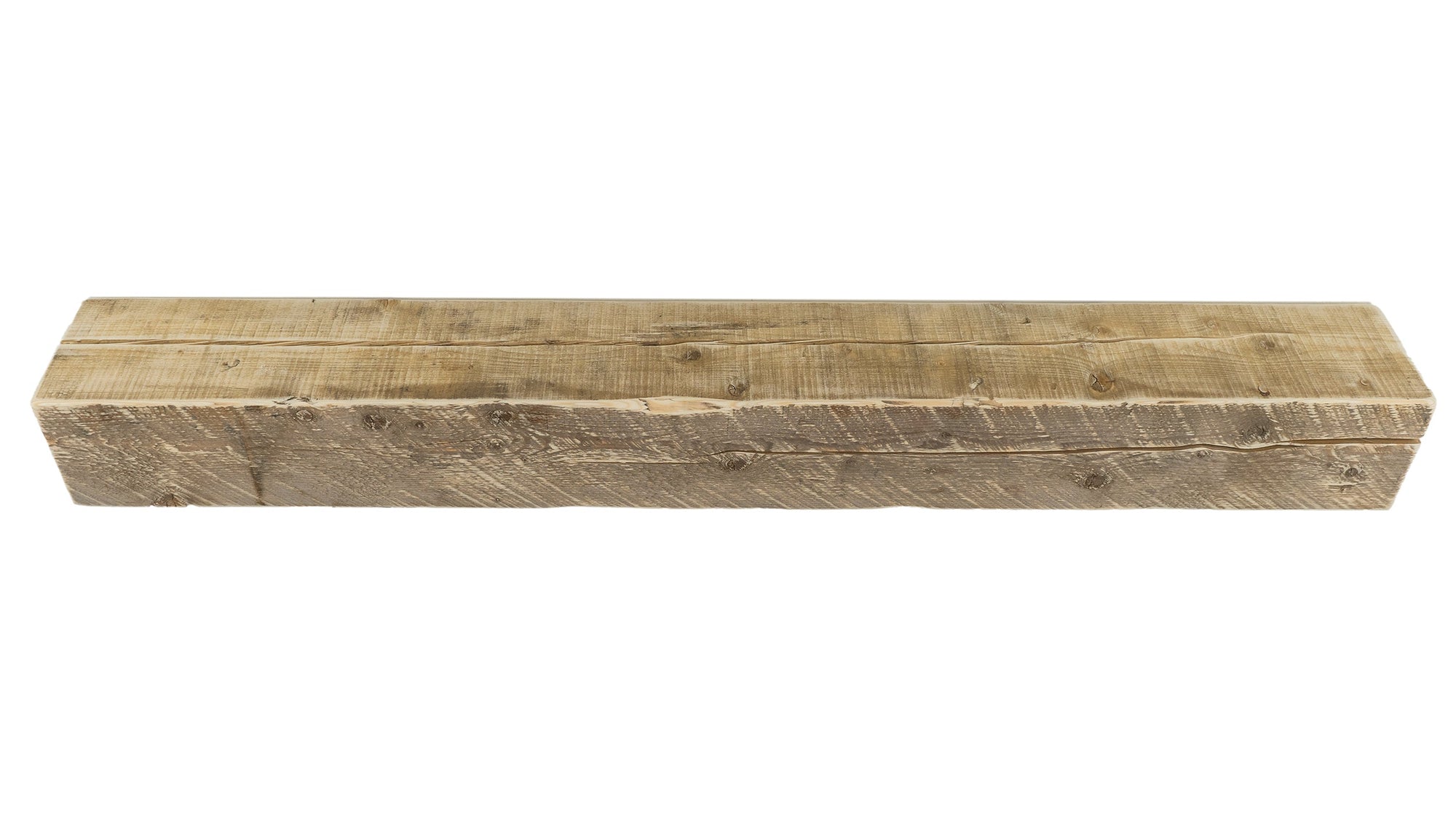 Reclaimed Wood Fireplace Mantel - Dakota Timber Co - Fireplace Mantels