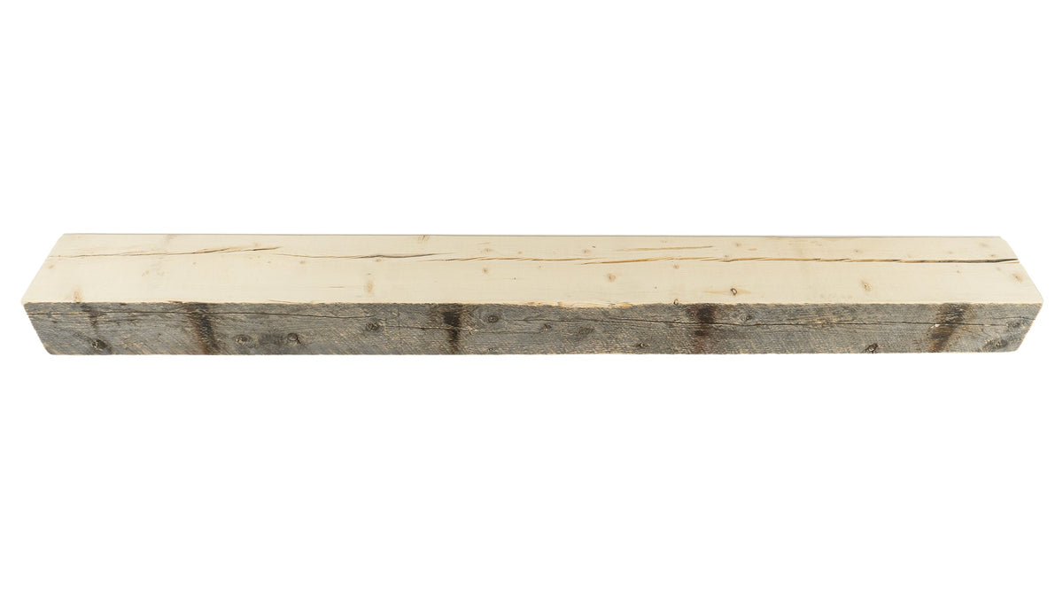 Reclaimed Wood Fireplace Mantel - Dakota Timber Co - Fireplace Mantels