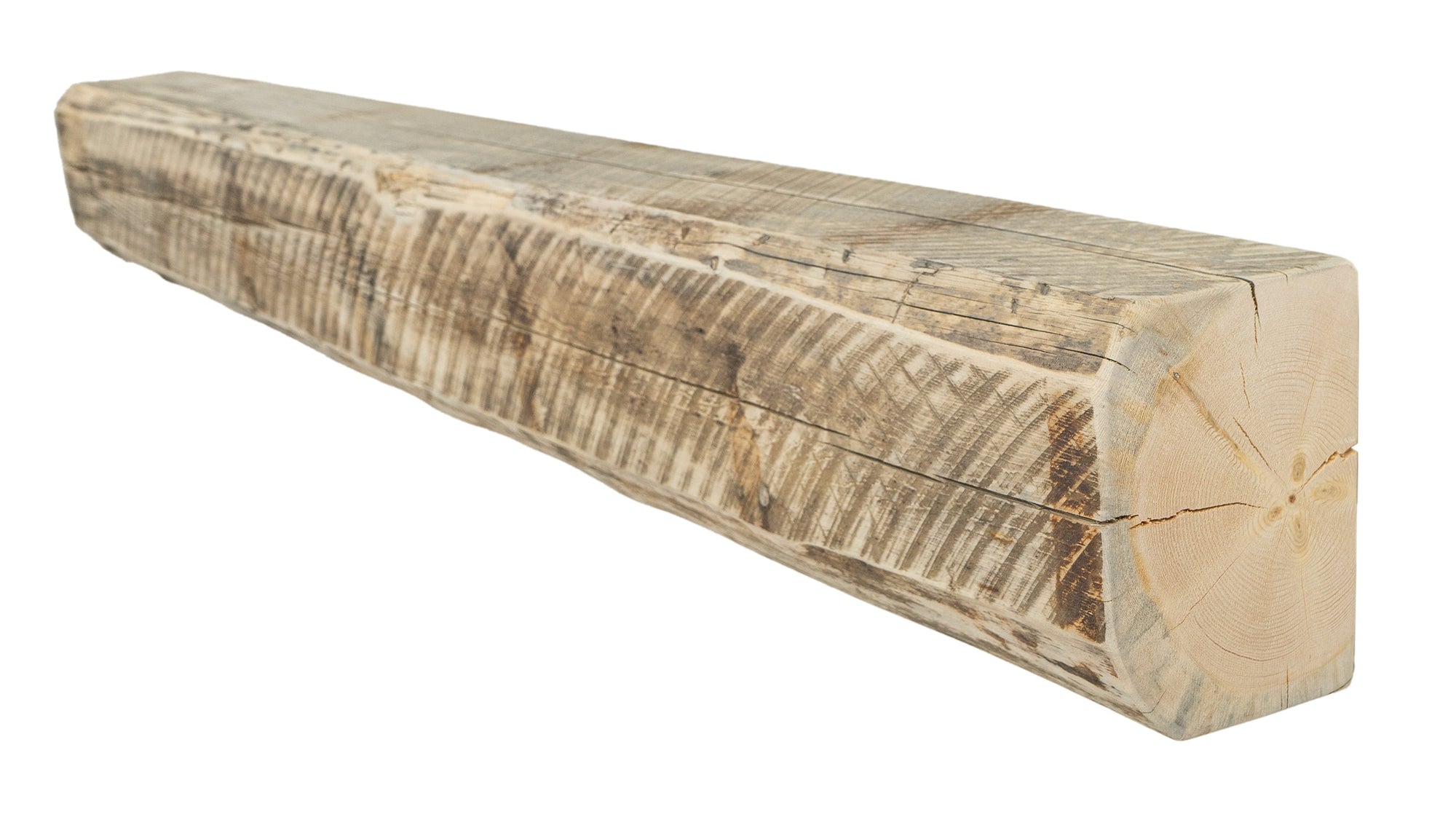 Reclaimed Wood Fireplace Mantel - Dakota Timber Co - Fireplace Mantels