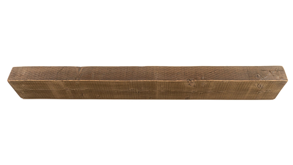 Reclaimed Wood Fireplace Mantel - Dakota Timber Co - Fireplace Mantels