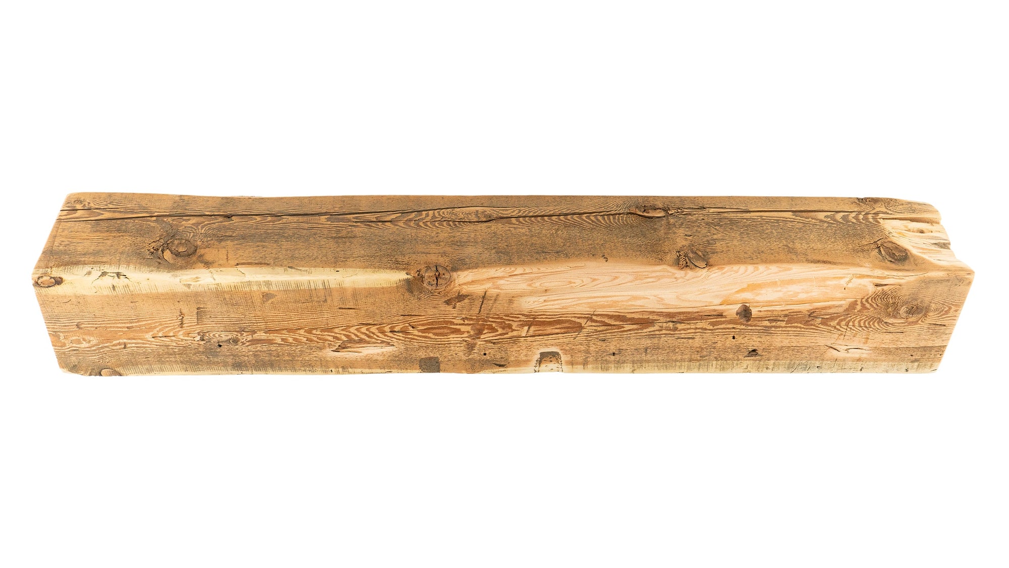 Reclaimed Wood Fireplace Mantel - Dakota Timber Co - Fireplace Mantels