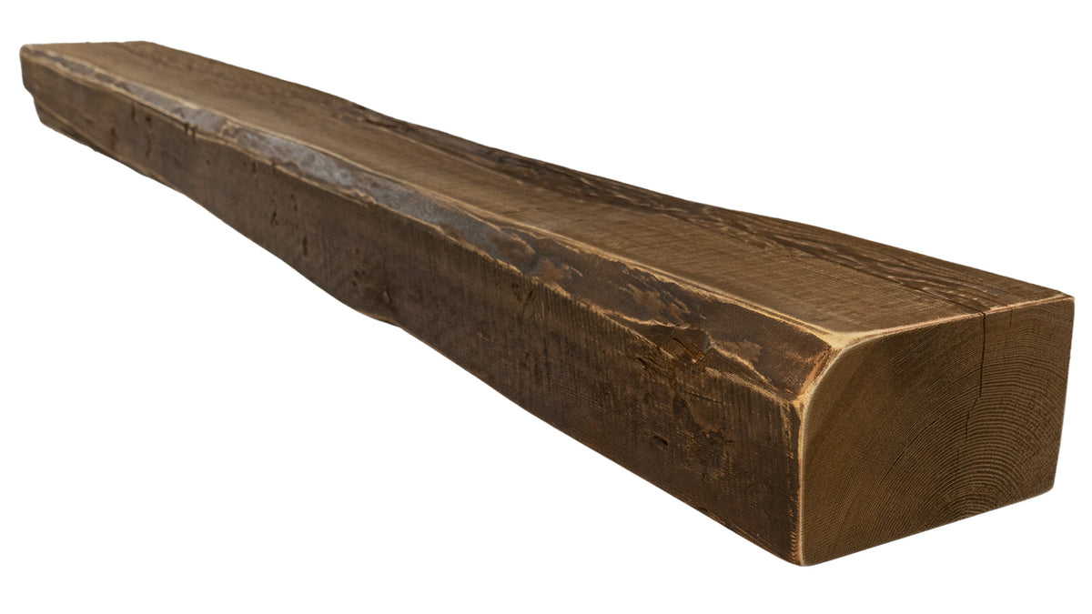 Reclaimed Wood Fireplace Mantel - Dakota Timber Co - Fireplace Mantels