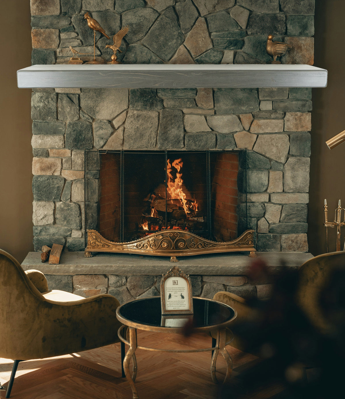 Rewawn Wood Fireplace Mantel - Dakota Timber Co - Fireplace Mantels