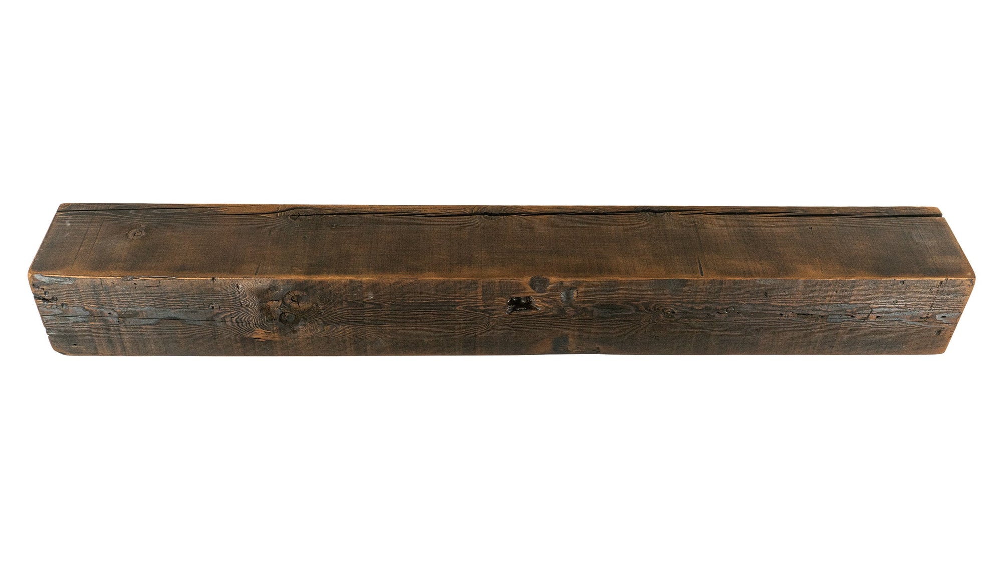 Reclaimed Wood Fireplace Mantel - Dakota Timber Co - Fireplace Mantels