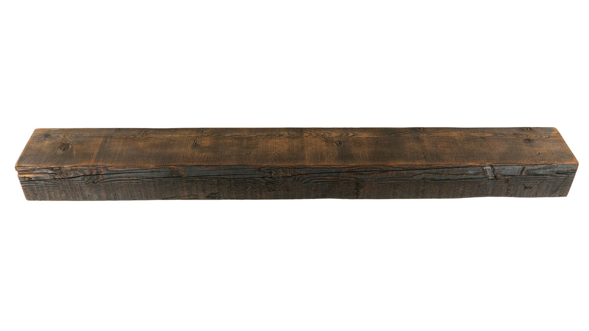 Reclaimed Wood Fireplace Mantel - Dakota Timber Co - Fireplace Mantels