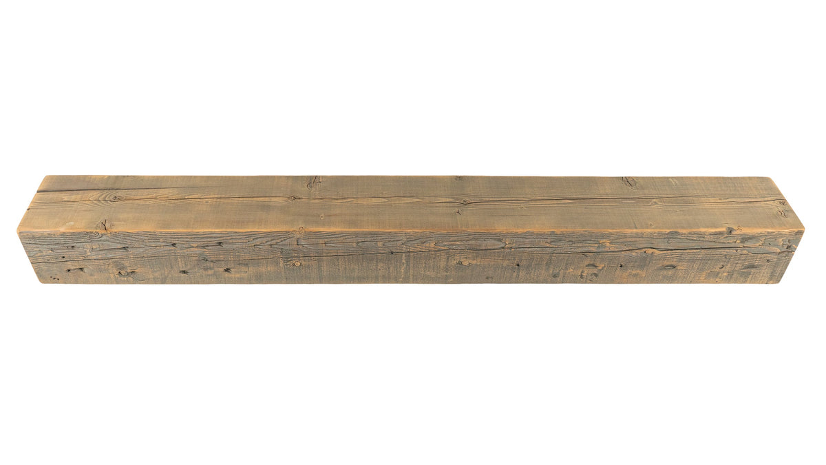 Reclaimed Wood Fireplace Mantel - Dakota Timber Co - Fireplace Mantels