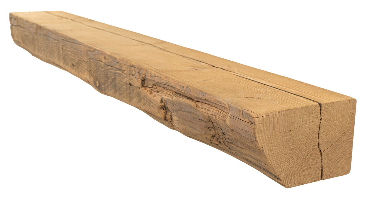 Reclaimed Wood Fireplace Mantel - Dakota Timber Co - Fireplace Mantels